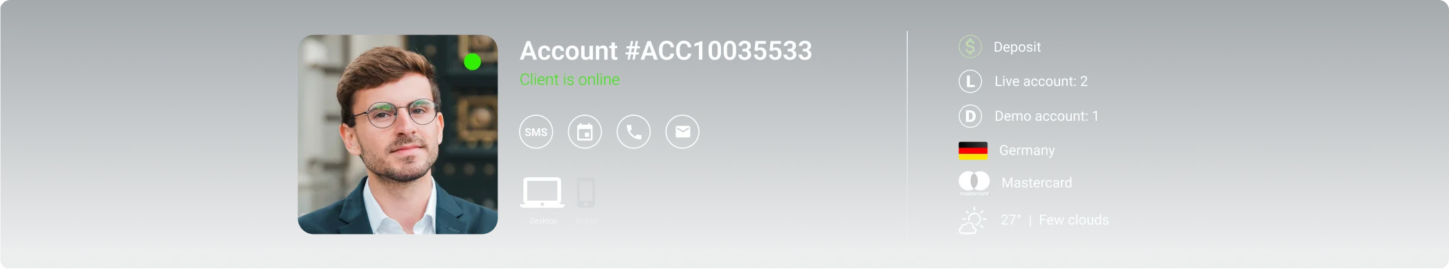 Real Time Client Intelligence
